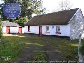 The cottage of William Carleton novelist and poet, who was born near Clogher in 1794. Picture: Kenneth Allen/Geograph