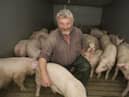 Mervyn Kennedy of Kennedy Bacon in Omagh sources ingredients for his new burgers from his own pigs