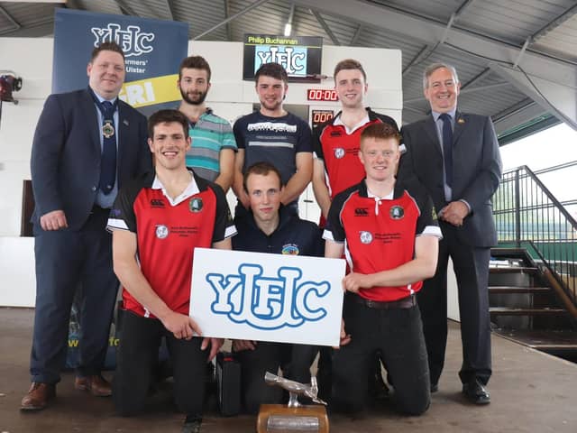 YFCU Advanced winners, sponsored by Lister Shearing. Photo: NISSA