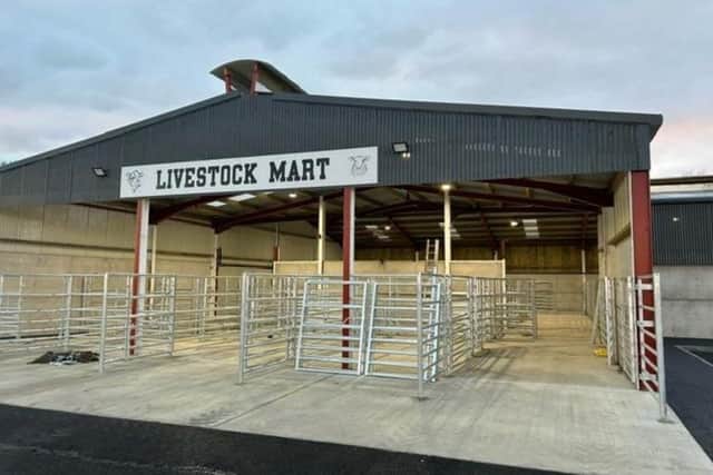The mart extension has been several years in the planning. (Pic: Rathfriland Mart)