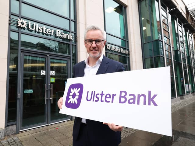 Terry Robb, Head of Retail Banking at Ulster Bank. Pic: PressEye