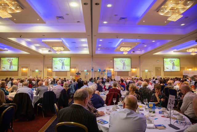 some of the crowd that attended on the night in Armagh City Hotel.