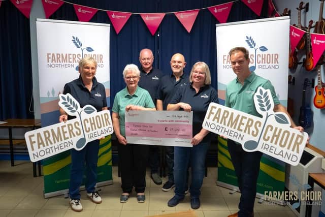 Farmers’ Choir NI committee members.