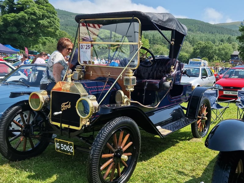 One of the vehicles at this year's Kilbroney Vintage Show which was held at Kilbroney Forest Park, Rostrevor. Picture: Darryl Armitage