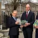 A new publication released this week by Teagasc highlights these achievements in Achievements 2025: Progress with Innovation, Sustainability and Technical Performance in the Agri Food sector. Pictured (L–R): Professor Frank O’Mara, director, Teagasc, Dr Stan Lalor, director of knowledge transfer, and Professor Pat Dillon, head of programme research, Teagasc