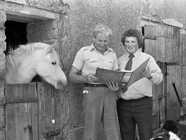 This collection of old photos is from 1981.