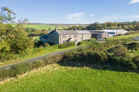 Broomewood, a delightful grassland and residential farm of 124 acres, is coming to the market through land agents Galbraith and Oates Rural. (Pic: Galbraith)