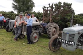 Last weekend the Ulster Folk Museum celebrated Ferguson Tractor Day and offered visitors an insight into the legacy of agricultural innovator, Harry Ferguson with working ploughing and cultivating demonstrations using vintage Ferguson tractors as part of their Ferguson Day celebrations. Picture: Darryl Armitage