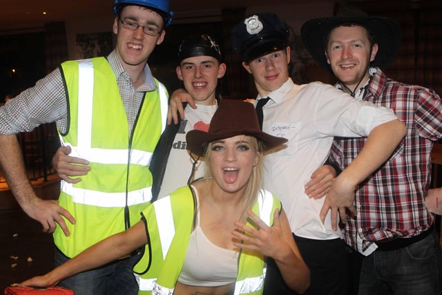 Having a good time at the Co Antrim YFC Halloween Tramps Ball. PICTURE STEVEN MCAULEY/MCAULEY MULTIMEDIA