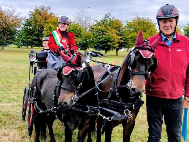 Rachel Campbell Open Pony Pair Champion