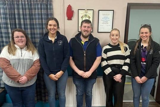 Ahoghill YFC recently announced details of the club's new committee for 2024/2025. Picture: Submitted
