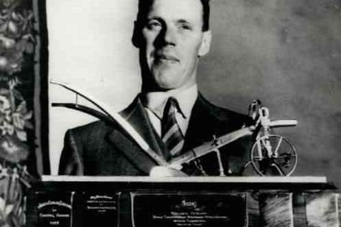 Hugh Barr won the Ploughing World Championships in 1954.