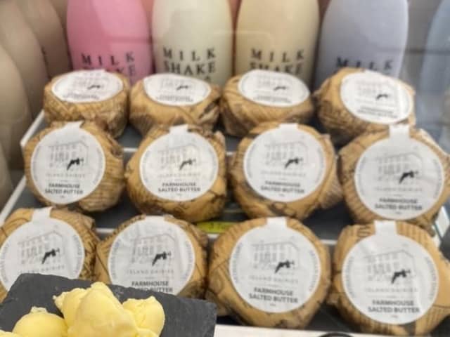 Farm-based Island Dairies in Dromore has created a portfolio of innovative dairy products including the new farmhouse butter