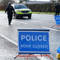 Homes evacuated and roads closed after explosion at a house in the early hours