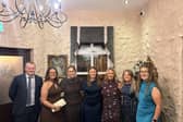Co Antrim Young Farmers' Club committee (from left to right) Gareth Baird, Erin Crawford, Amy McMullan, Emma Knox, Ruth Morrow, Laura Murray, Courtney McMullan.