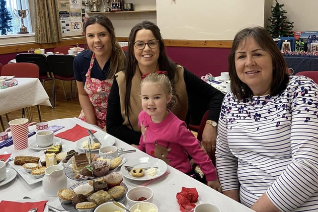 Supporting the festive coffee morning held by Bleary YFC. Picture: Submitted