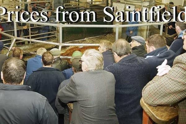 The latest prices from Saintfield
