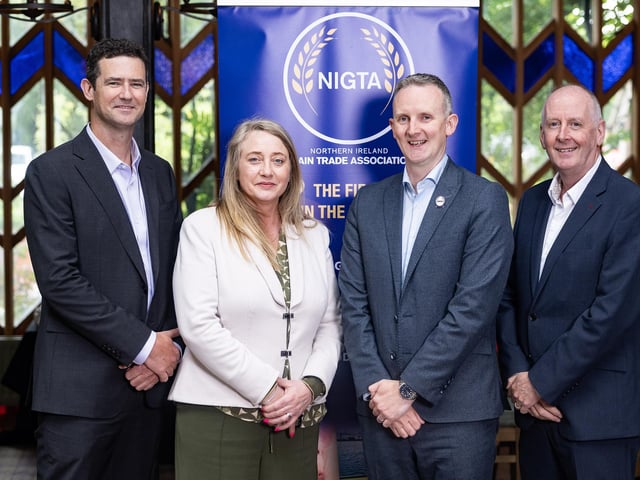 NIGTA Members Bruce Spain, Mary Stevenson, Aidan Fisher and Jim Uprichard