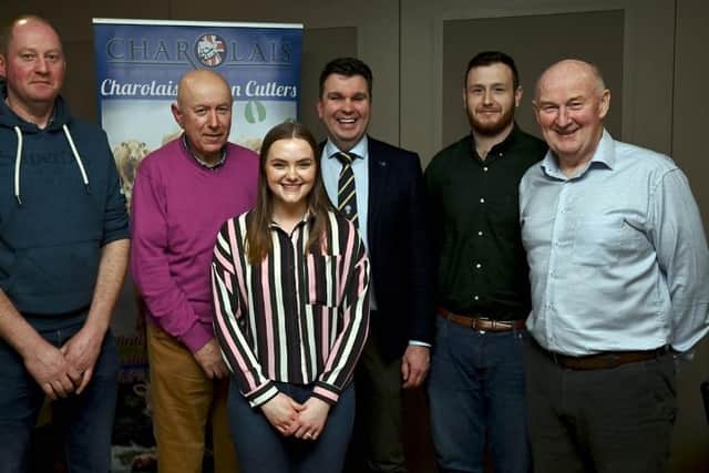New Committee members from L-R George Nelson, Malcolm Surphlis, Rachel Mulligan (Secretary), Jeremy Paynter (Chairman), George Hadnett and Martin Donaghy (Treasurer)