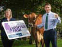 RUAS Operations Director Rhonda Geary and Danske Bank’s Head of AgriBusiness Rodney Brown launch the 36th Royal Ulster Winter Fair.