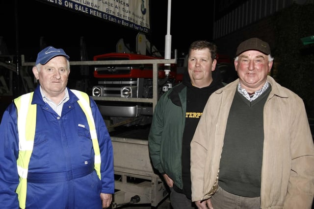Colm Ferris, Ivan Fee and Willie Spiers pictured at the Alan Milne open night at Newry. Picture: Steven McAuley/Kevin McAuley Photography Multimedia