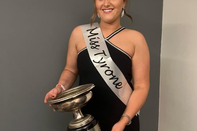 Miss Tyrone Tori Robson from Seskinore YFC pictured at the recent dinner held by Tyrone YFC. Picture: Submitted