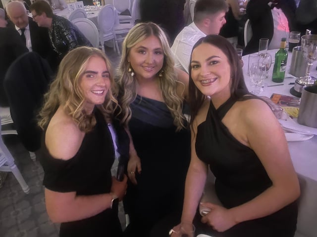Laura Stewart, Jade Millar and Chloe Jamieson.
