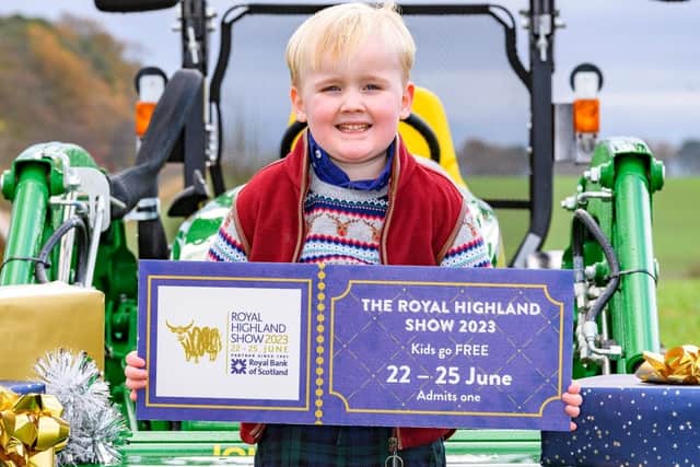 Royal Highland Show, Santa Ticket