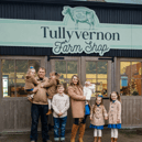 Naomi and her husband Jonny, with their six children