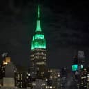 The Empire State Building in New York joins Tourism Ireland’s Global Greening initiative to mark St Patrick’s Day.