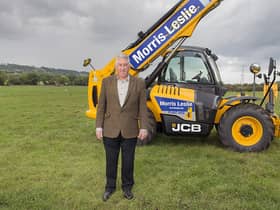 Morris Leslie, whose firm has bought £87.5 m worth of JCB machines. Image: Frome Photography