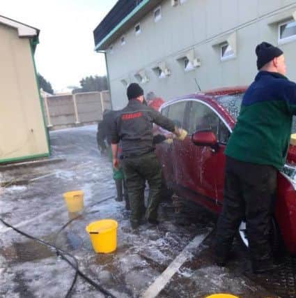 Car wash: Helping Dungiven Presbyterian Church