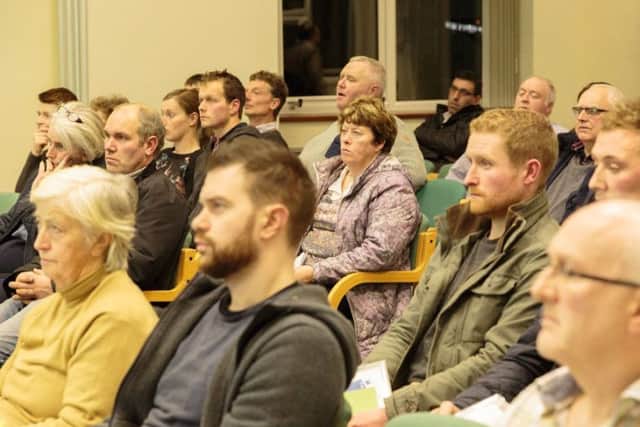 A picture of some of the audience who attended an earlier  Business and Succession Planning seminar organised by Rural Support in partnership with CAFRE held in Greenmount Campus