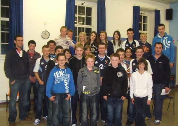 A Glarryford YFC club meeting