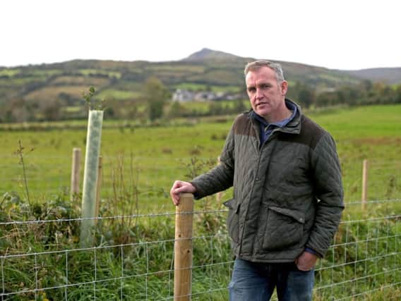 Paddy McSparron, a farmer in Glendun.