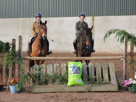 Horse Reserve Champion and Champion, Lucy Cunningham and Emma Jackson