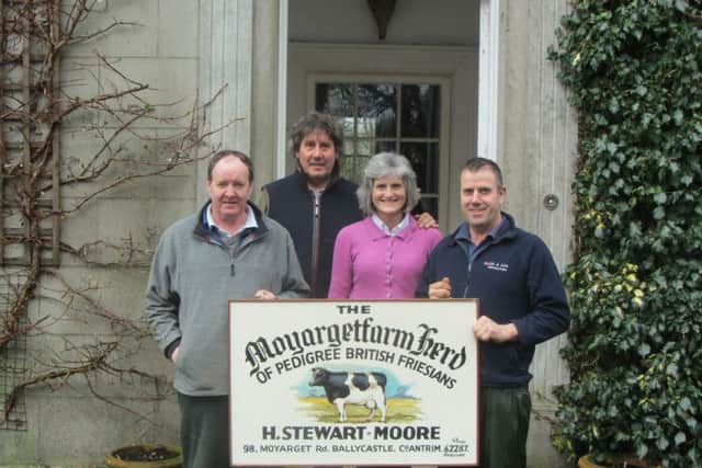 Picture (left to right): Des Simpson, Michael Stewart-Moore, Sue Stewart-Moore, Brian Walker