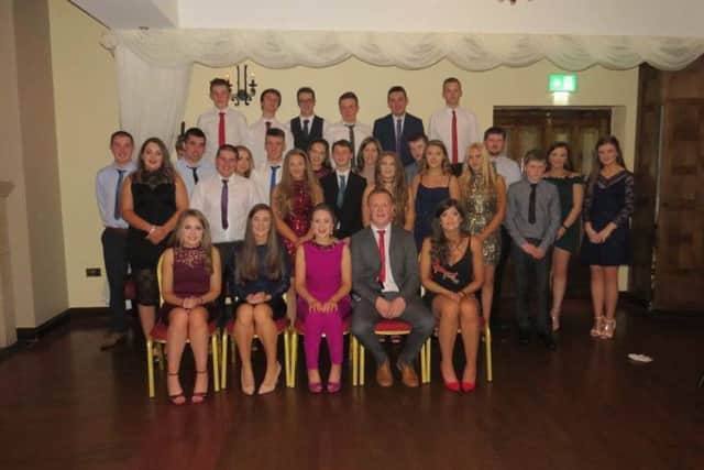 Members at the annual club dinner