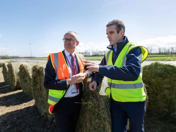 Shannon Airport director of operations Niall Maloney and IFA president Joe Healy