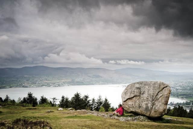 Cloughmore, known locally as The Big Stone is in Rostrevor, County Down. Picture: Tourism NI