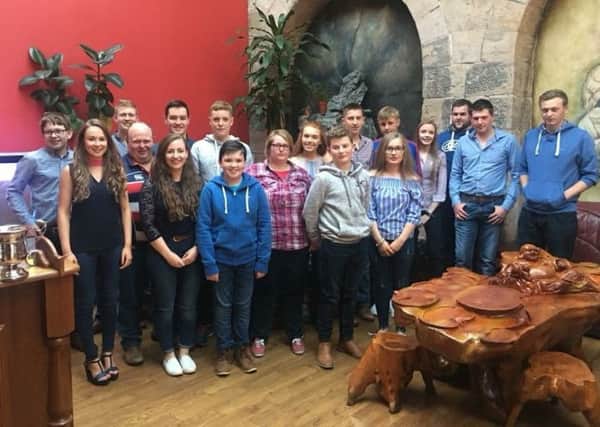 Moneymore YFC annual prizegiving night in Mandarin Buffet, Cookstown, which was followed by a great dinner
