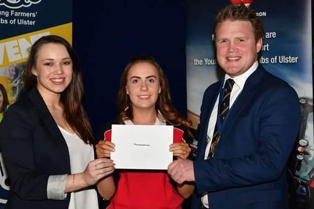 Newtownhamilton YFC's mental health awareness video won best video in the club of the year competition