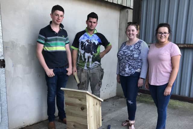 Trillick and District YFC take first place in the Co Tyrone Build It heat