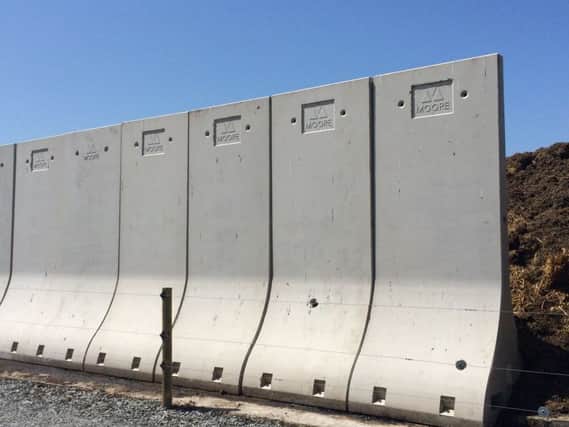 Moore Concrete Bunker Walls at AFBI Hillsborough.
