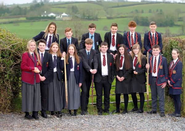 Pictured: The 2018 ABP Angus Youth Challenge finalist teams from Belfast Royal Academy, Enniskillen Royal Grammar, Rainey Endowed Magherafelt and St Louis Grammar Ballymena. The closing date for new entries is 30th November 2018.