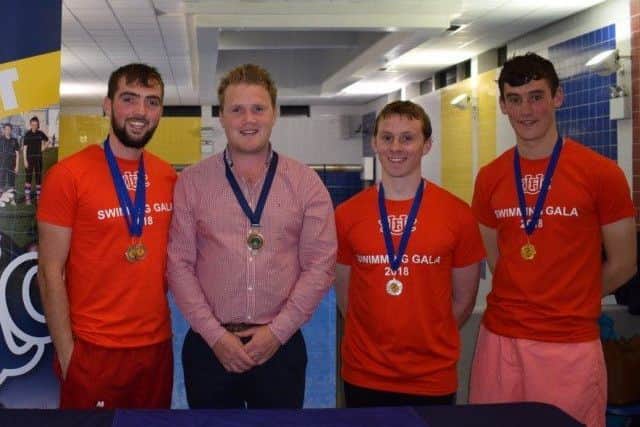 Over 18 male: Third Michael Marshall, Lisnamurrican YFC, second Stephen Wilson, Bleary YFC, and  first Joel Milligan, Collone YFC
