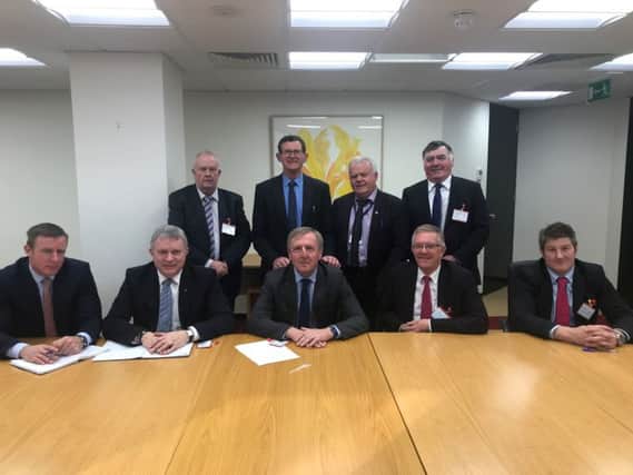 Sean Fitzpatrick and Jim Carmichael of NIAPA and Ivor Ferguson and James McCluggage from the Ulster Farmers' Union attended the meeting. 
The Party was represented by MLAs John Dallat, Justin McNulty, Patsy McGlone and Cllr Martin Kearney.
