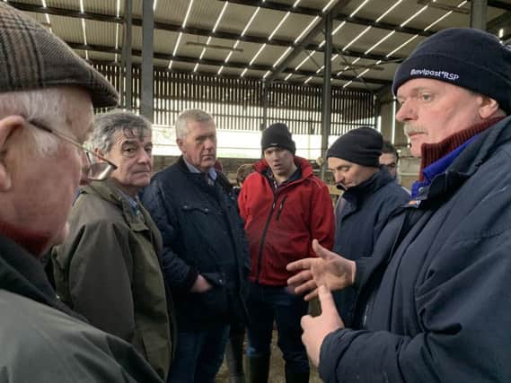 SW Fermanagh members visit Raphoe farm