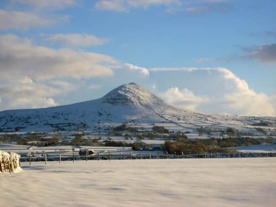 Slemish in the snow Pic Kate Madden