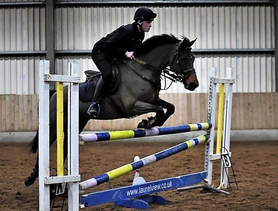 Benjamin Gilmour and Katie do the double in the 90cm and metre classes. Pictures: Equi-Tog